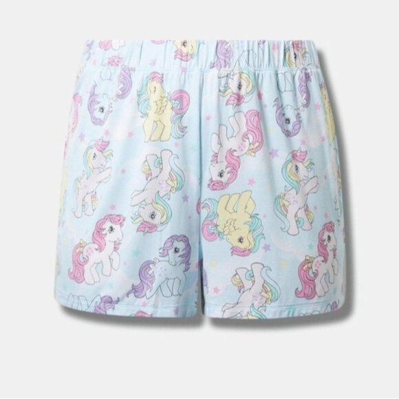 Torrid My Little Pony Sleep Short woman's plus Size 1x. - Picture 1 of 12